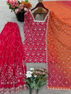 SR 1682 Georgette Top With Sharara Dupatta Bulk Orders In India